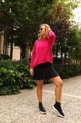 BİSİKLET YAKA KADİFE